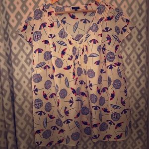 Talbots flutter sleeve top!